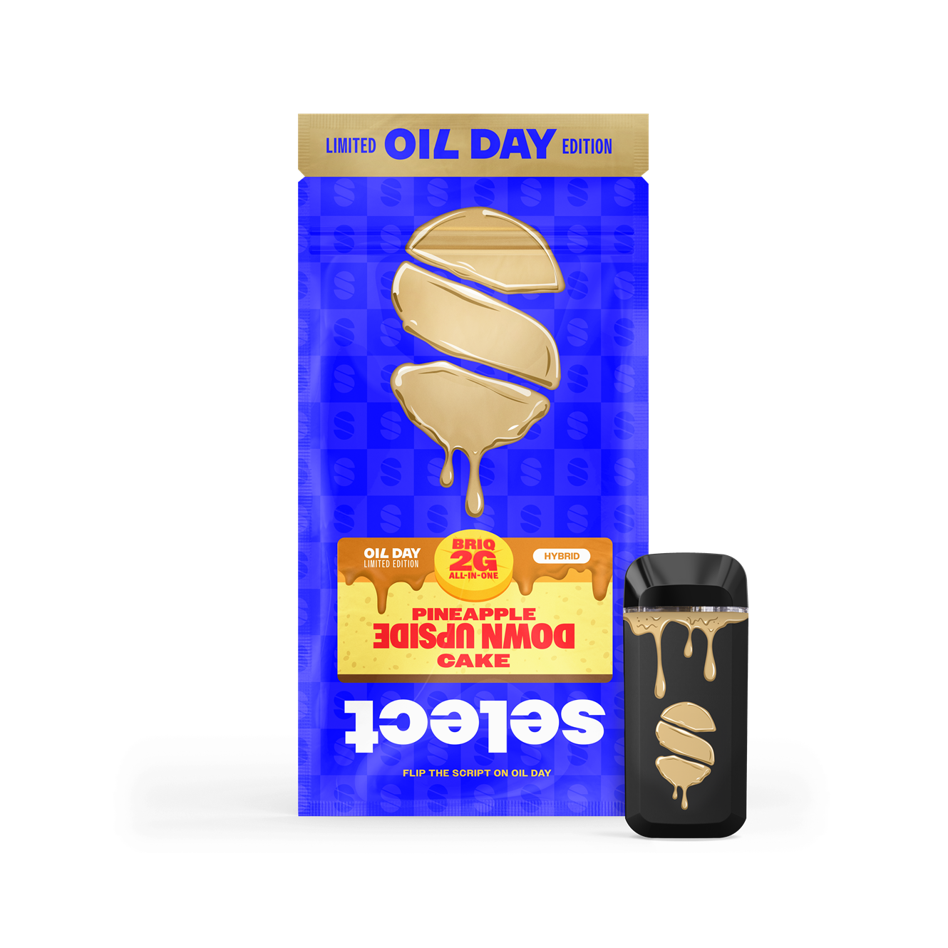 Select Oil BRIQ Elite Pineapple Upside Down Cake Leafly