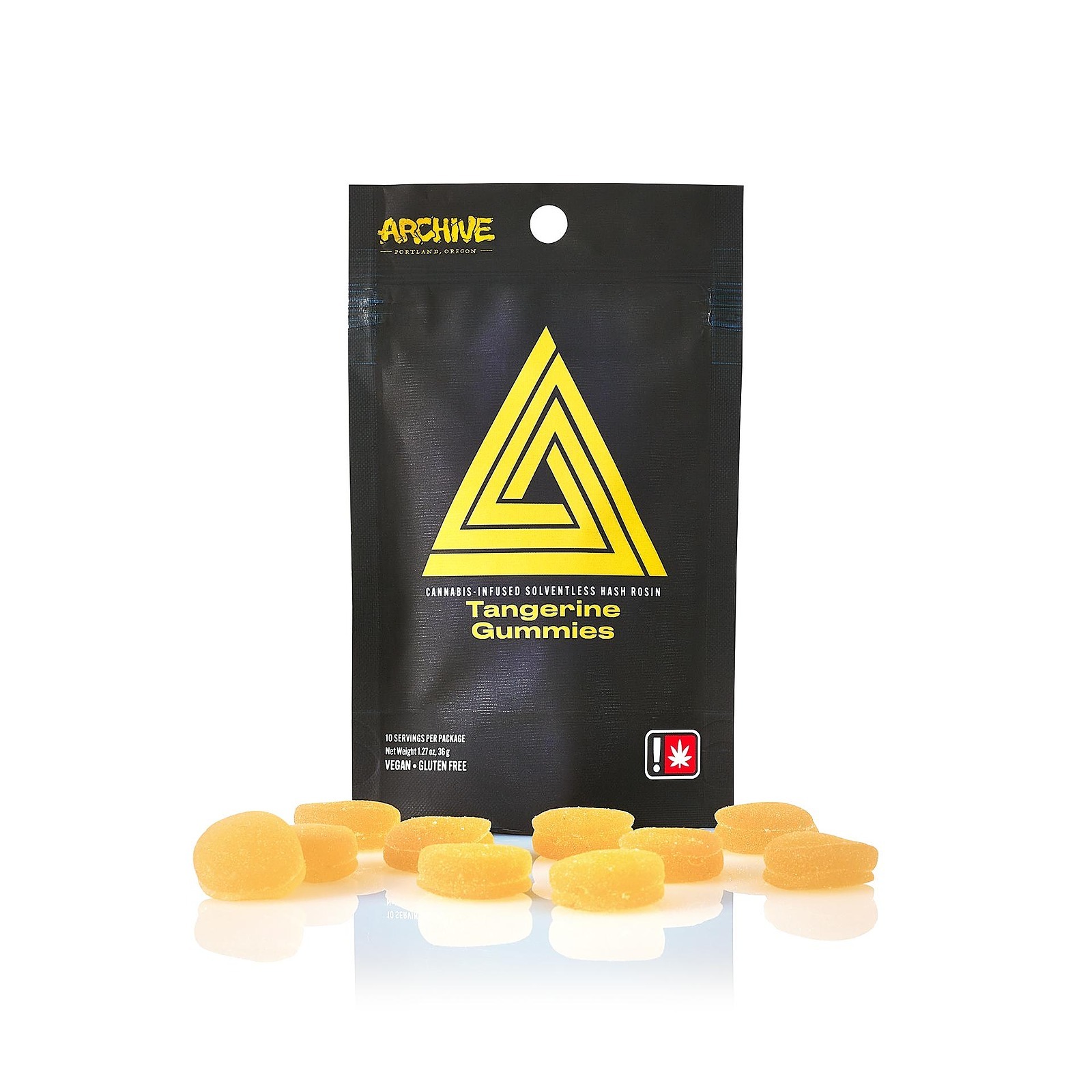 Smokiez Edibles: Archive Portland - Tangerine Gummies - 100 mg THC Multi - Oregon | Leafly