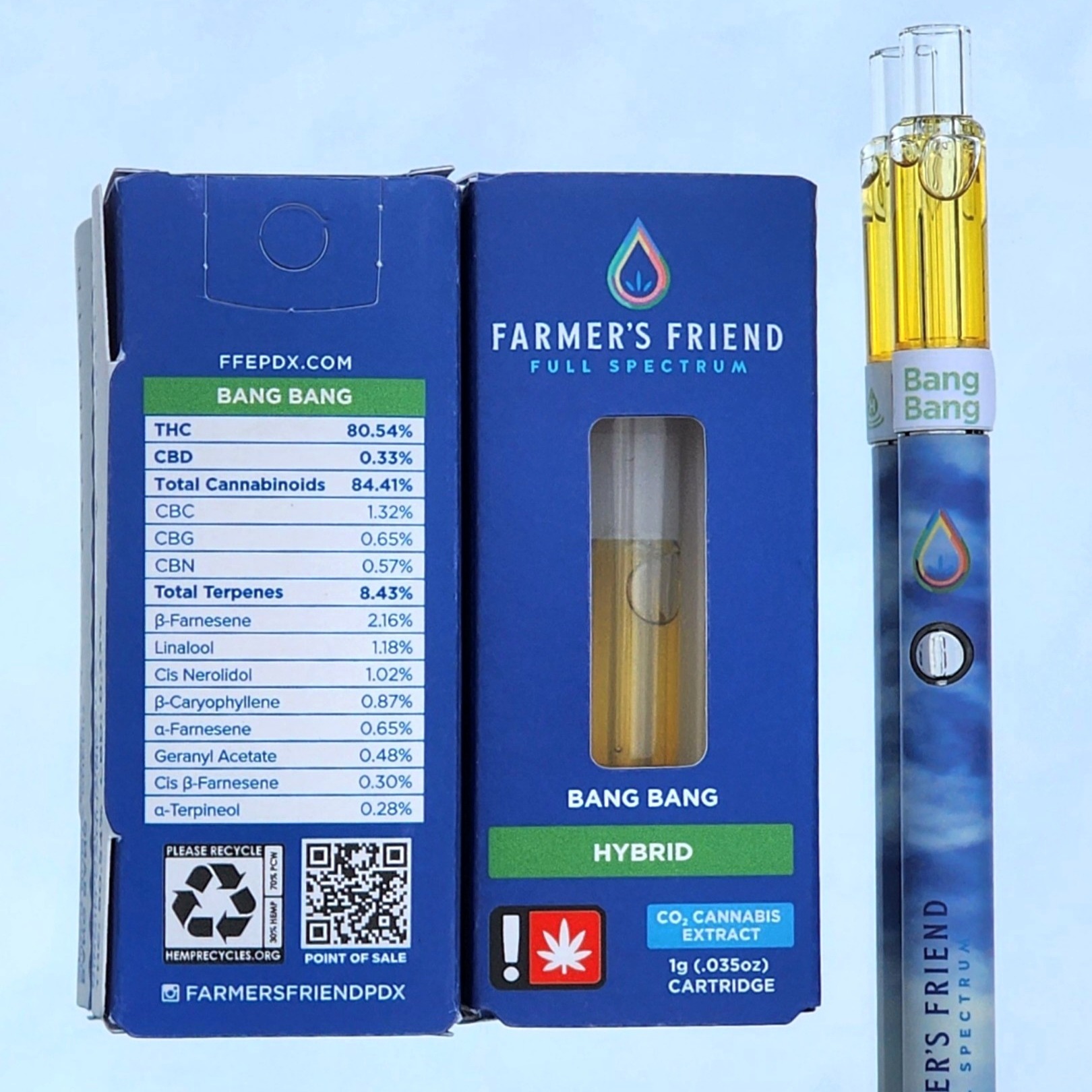 Farmer's Friend Extracts: Friend Glass - Garlic Lemon OG