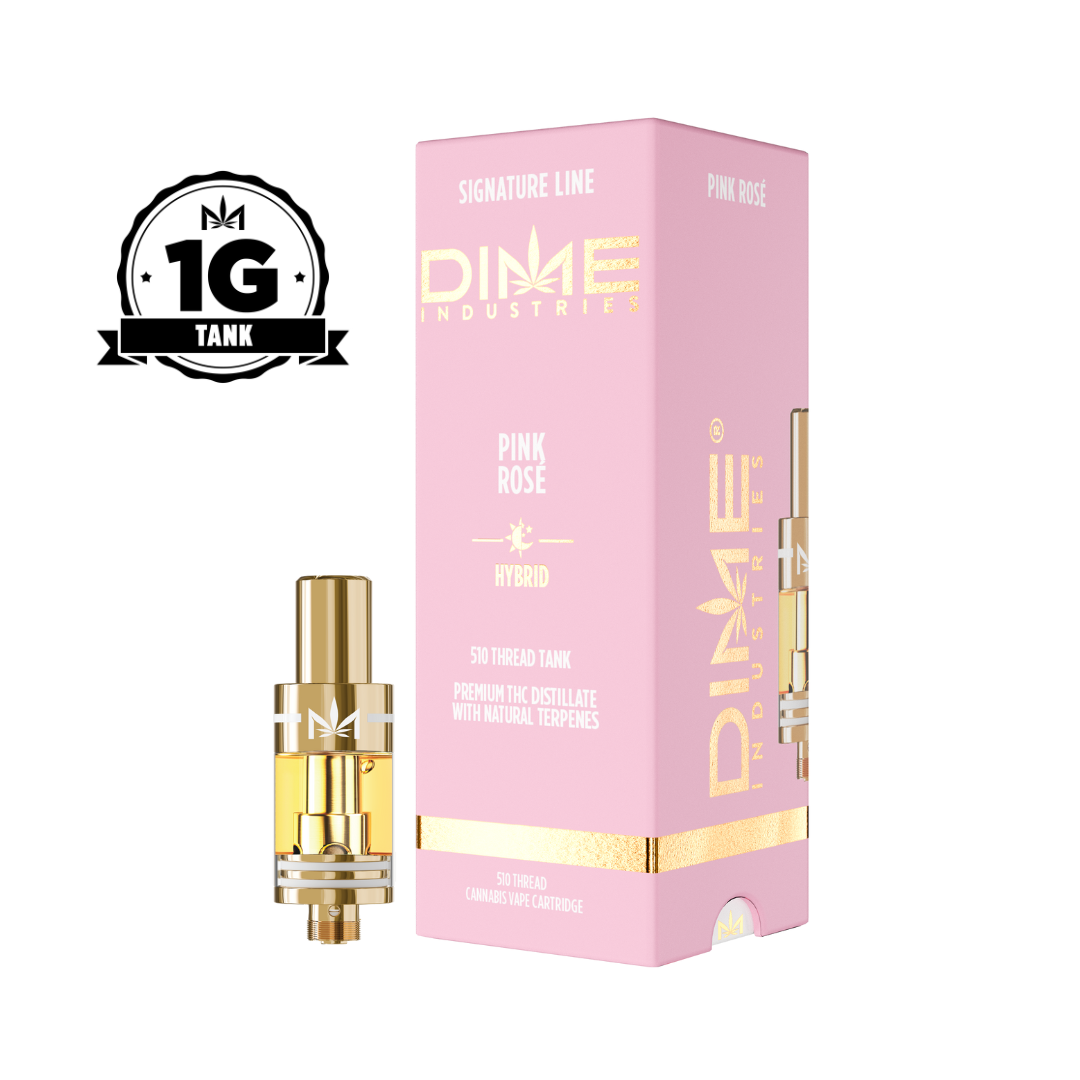 Dime Industries: Pink Rose Tank Dime