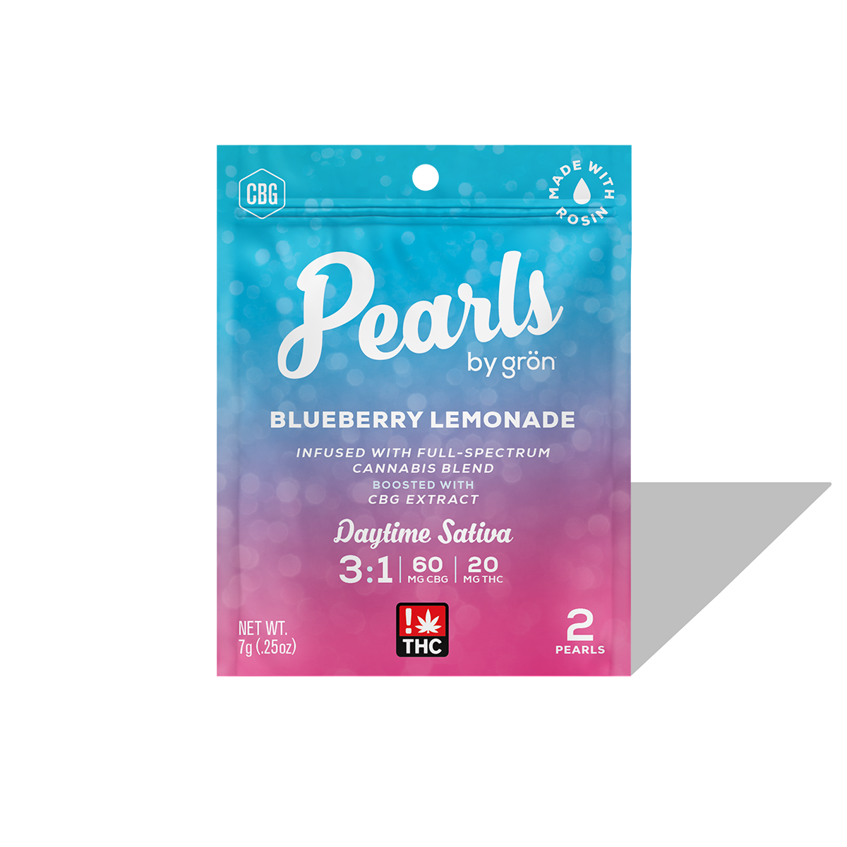 Gron Blueberry Lemonade Pearls Ratioed Gummies 10mg ea | 10-Pack
