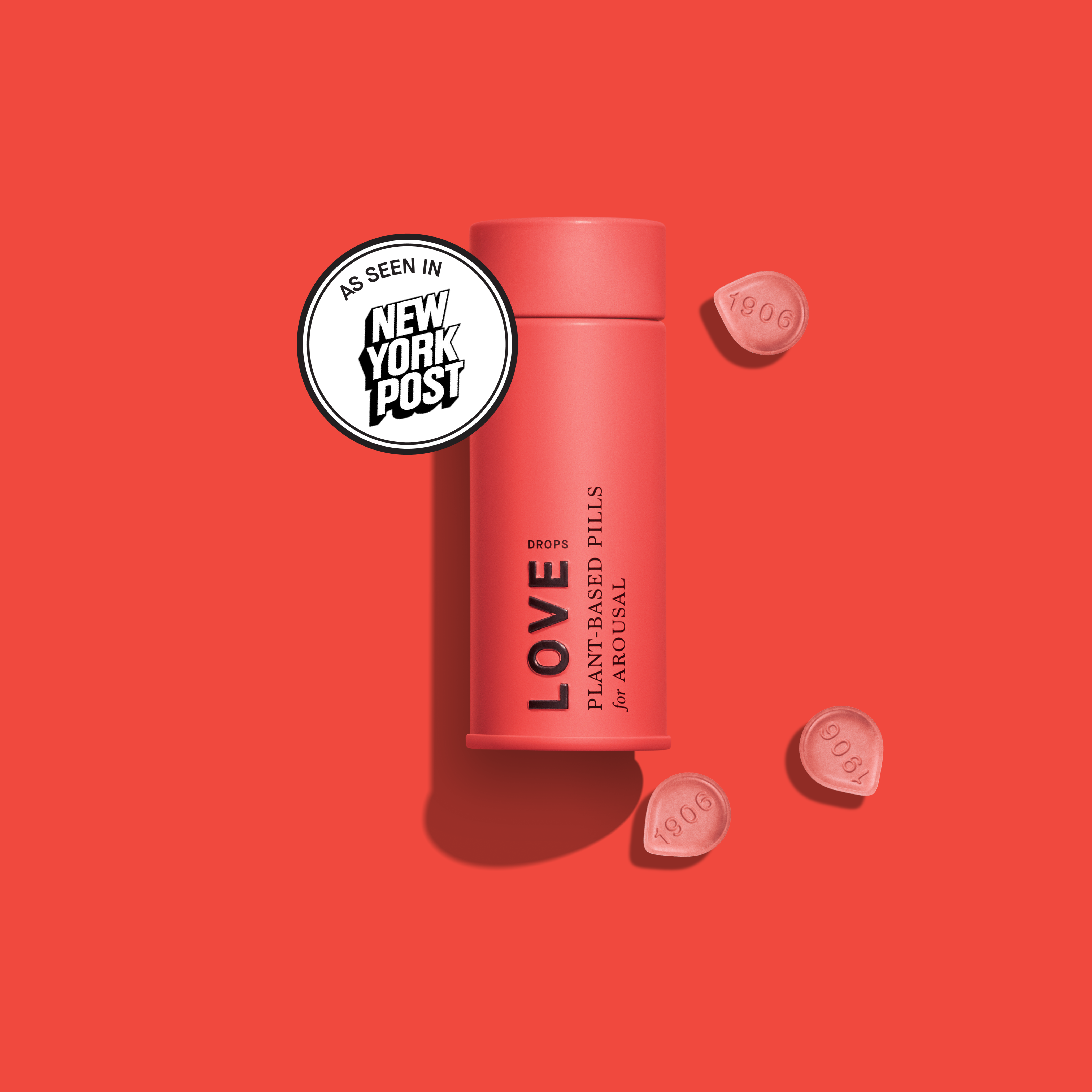 1906 Drops | Love for Arousal | 75mg THC/75mg CBD