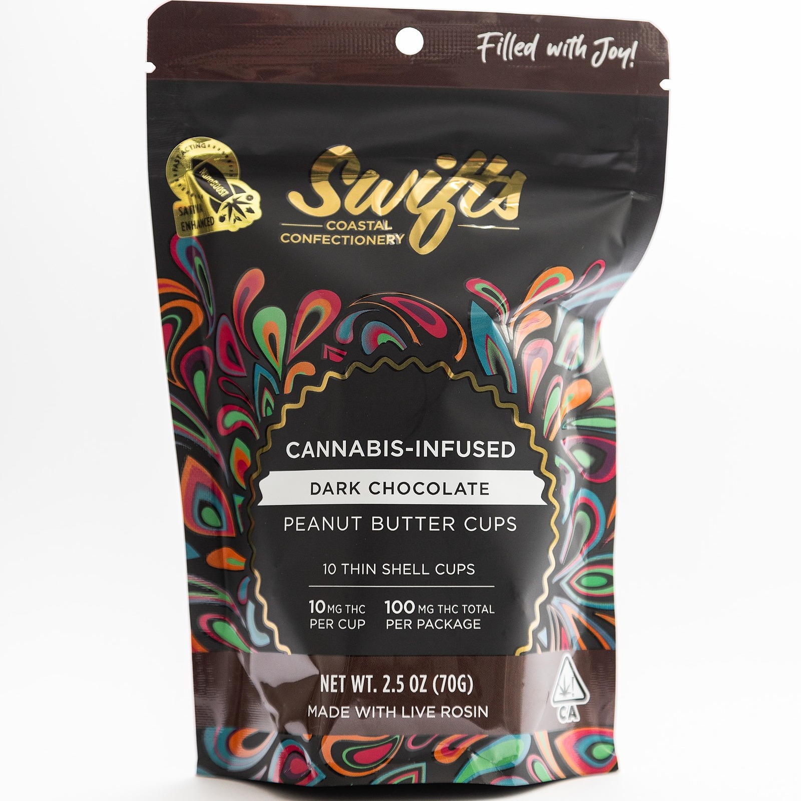 Swifts Coastal Confectionery Dark Chocolate Peanut Butter Cups (Hybrid