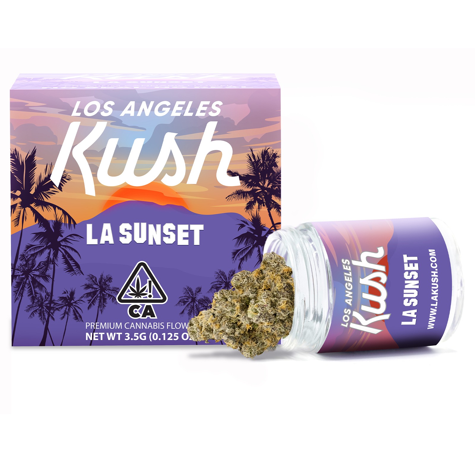 LA Kush Los Angeles Kush LA Sunset 3.5g Leafly