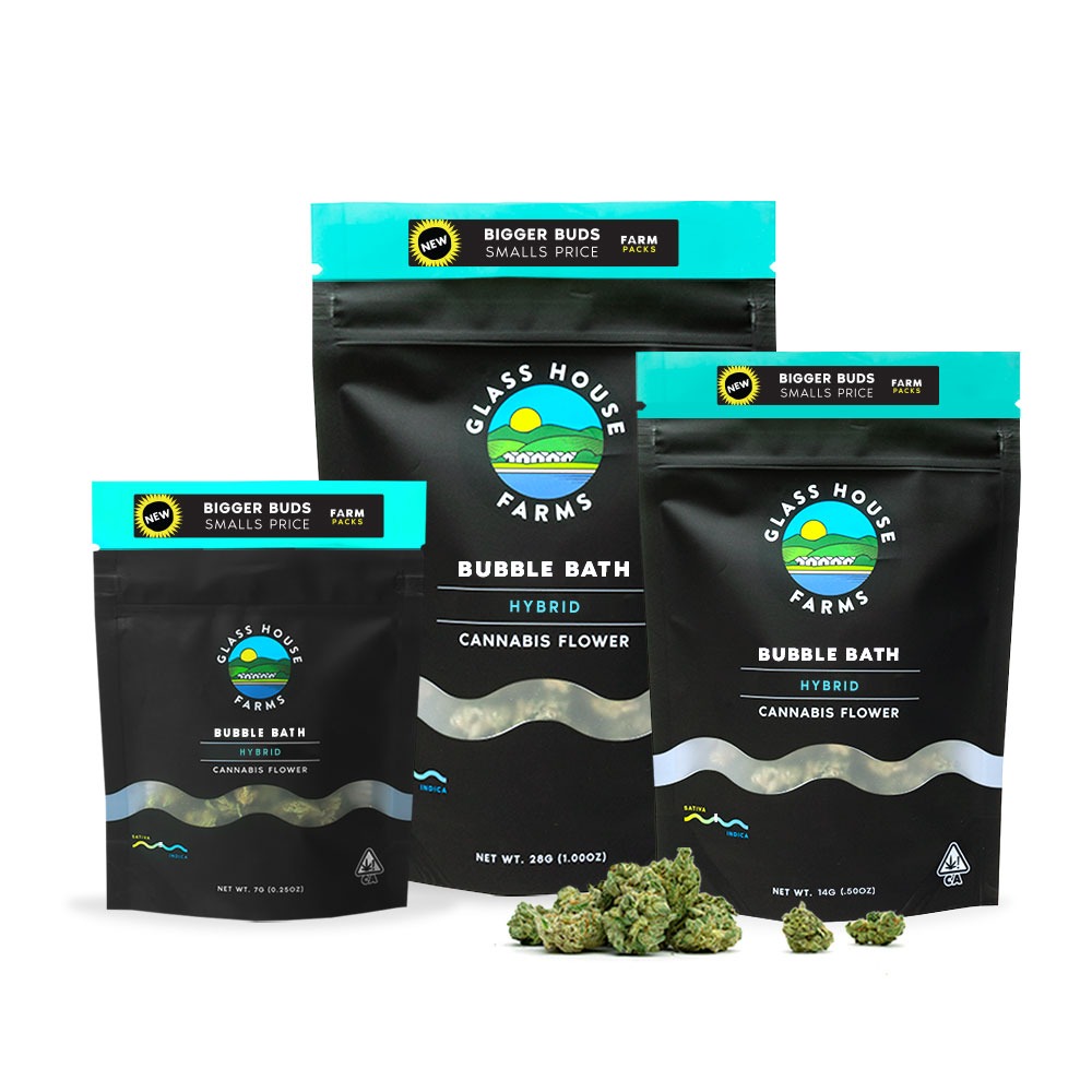 Glass House Farms: Bubble Bath [Farm Packs] | Leafly