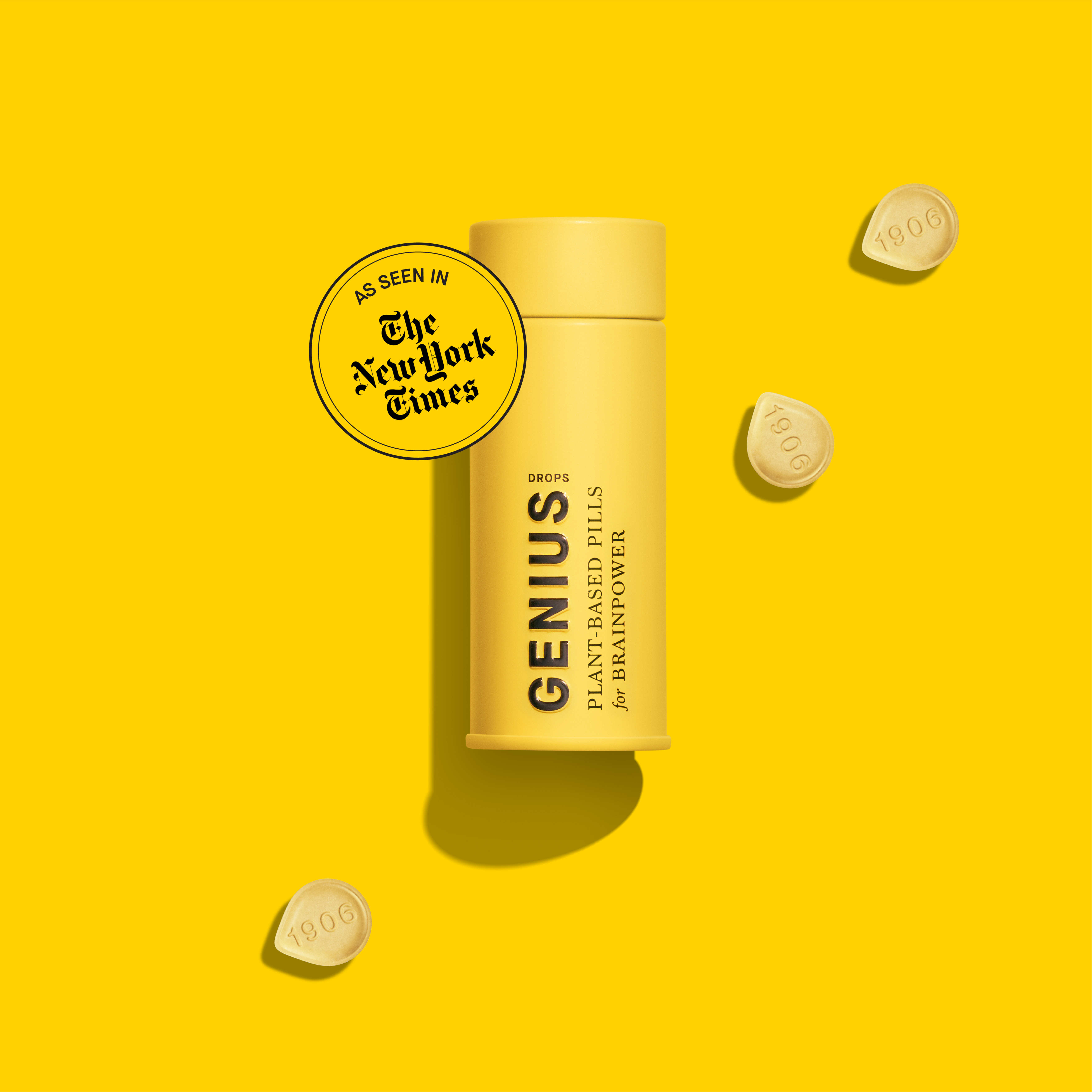 1906 Genius Drops Tablets 2.5mg ea | 30-Pack
