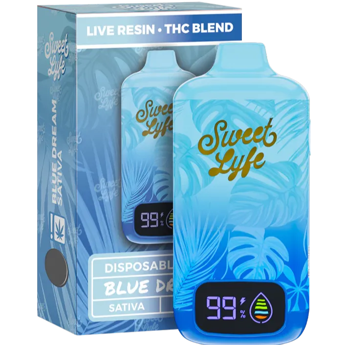 Aventus 8: 7.5ML Disposable - Live Resin • THC Blend - Blue