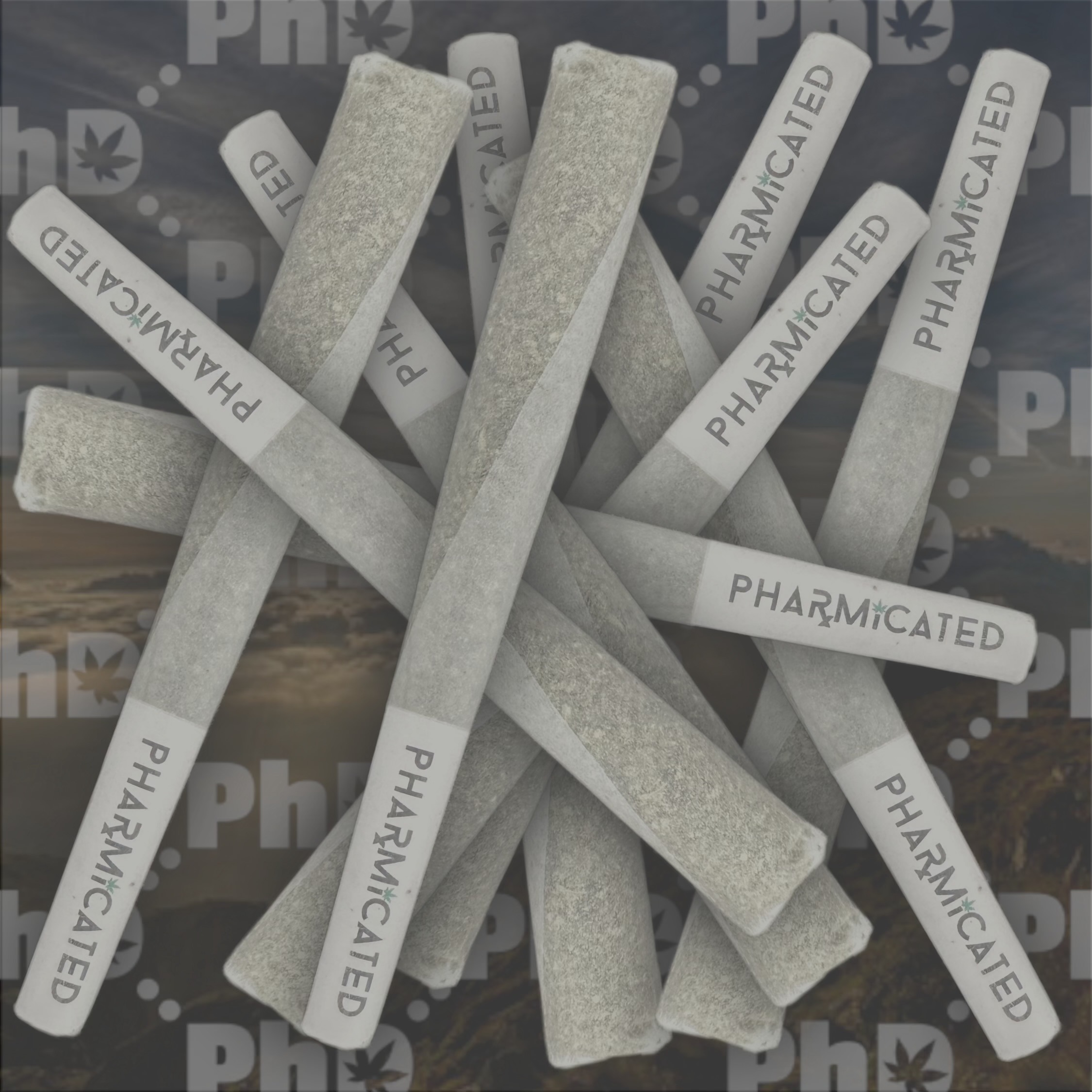 Pharmicated PhD 101g PreRoll Peanut Butter Pie (H) Leafly