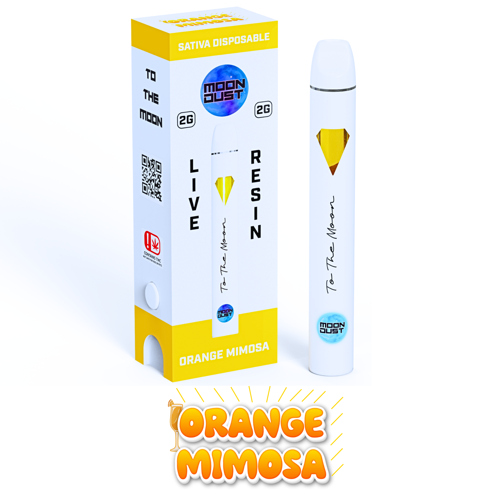 [Cartridge] Moon Dust Orange Mimosa LR 2g [Sativa]