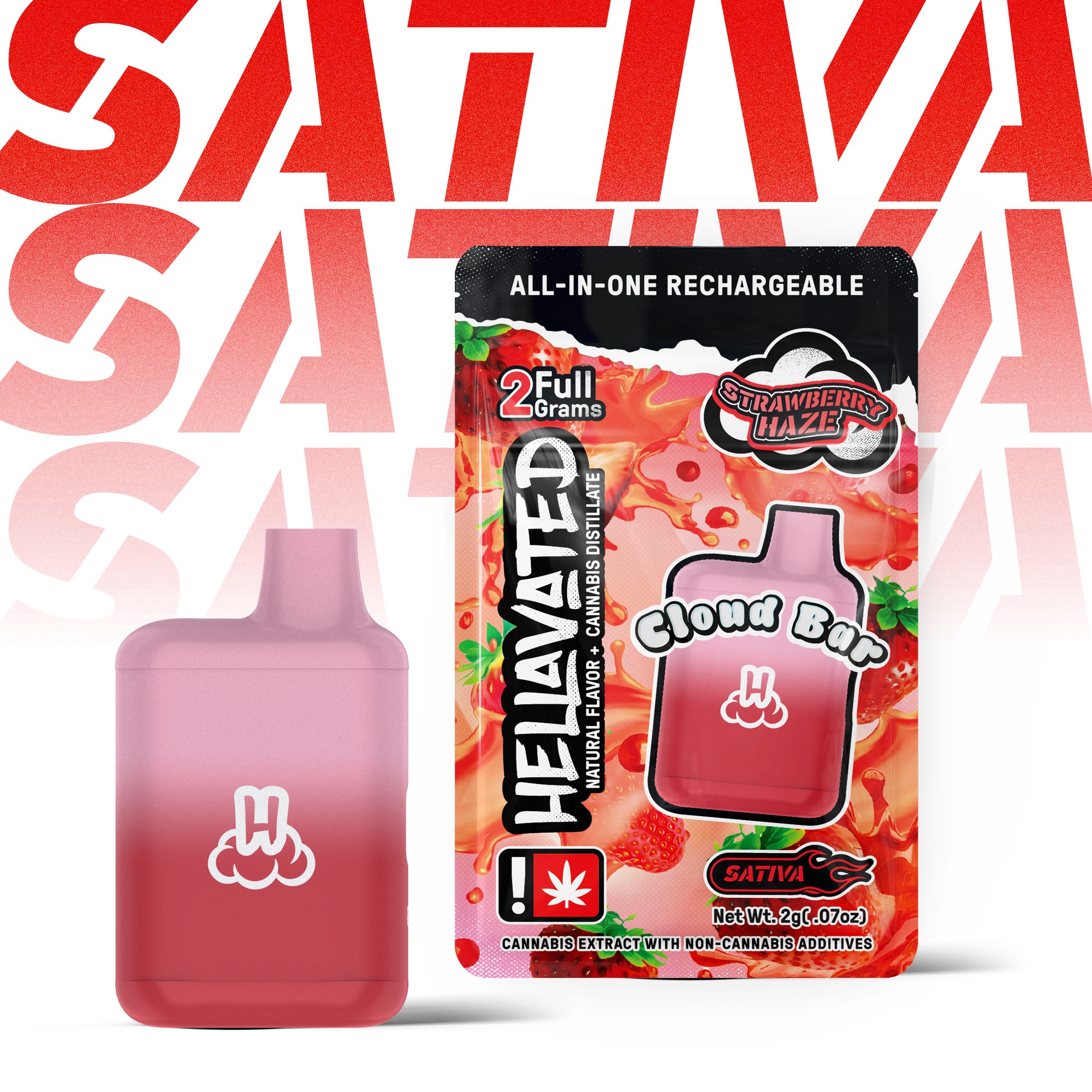 Hellavated: Strawberry Haze