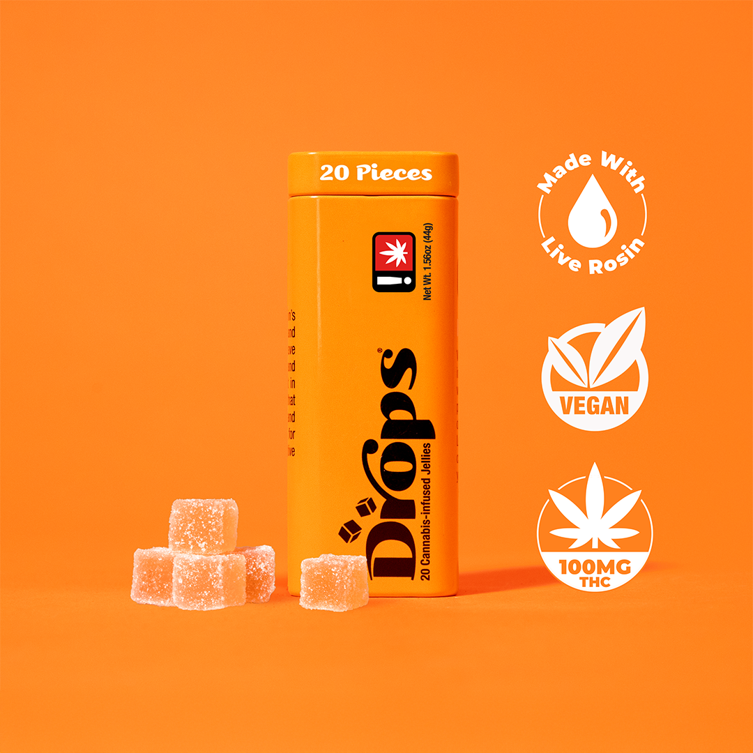 Drops: Orange Jellies 20Pc