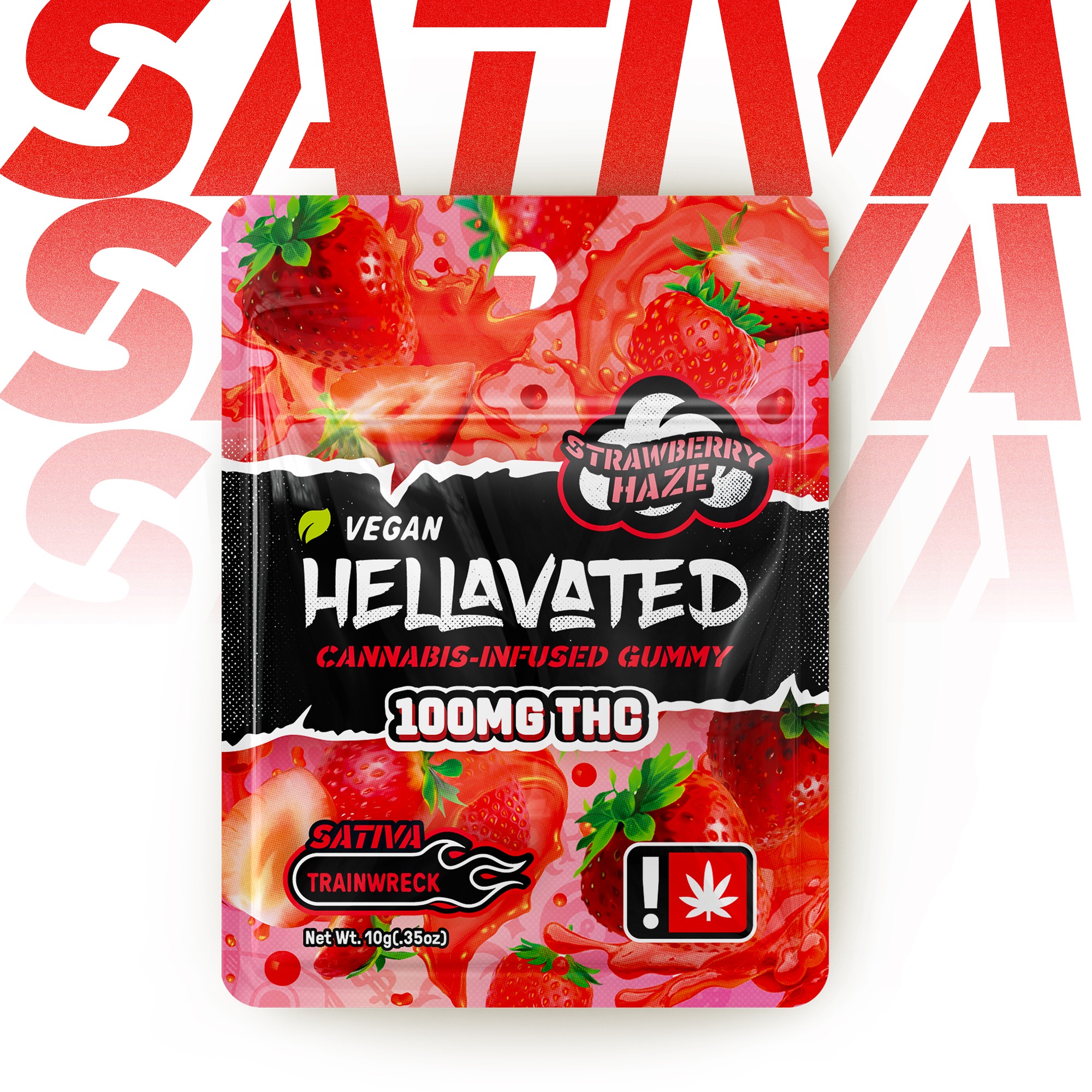 Hellavated: Single - Strawberry Haze