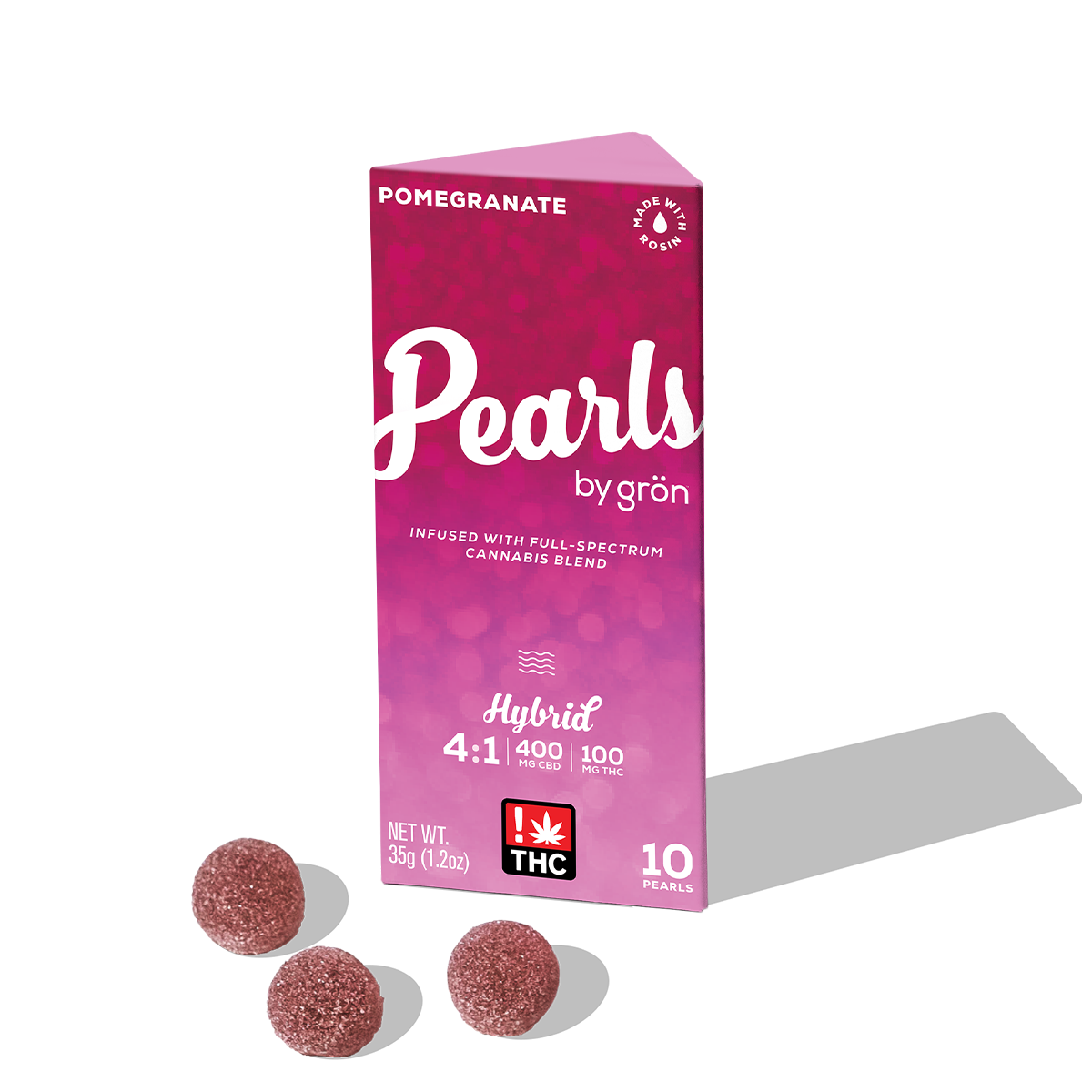 Grön: 10- Pearls - Pomegranite Mojito