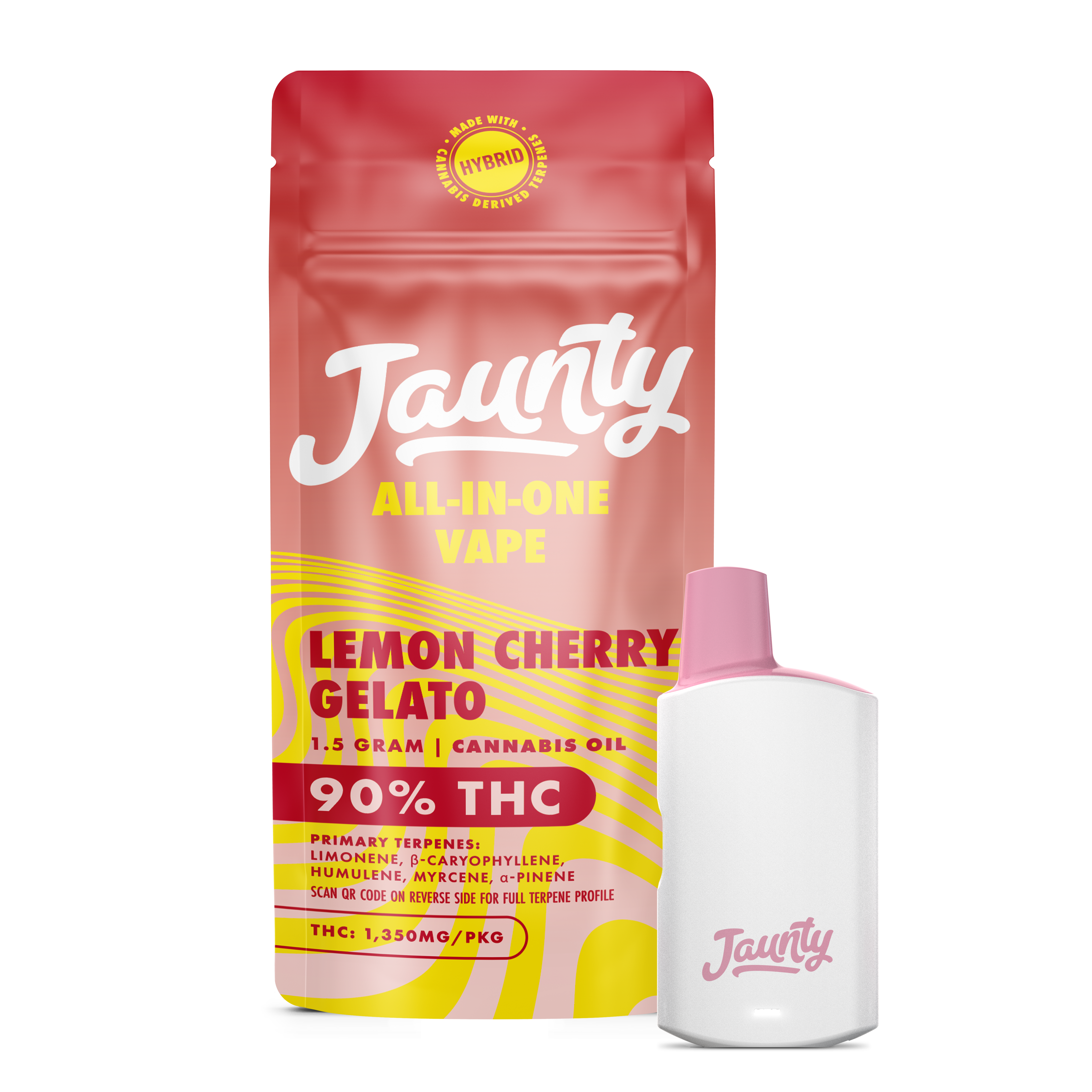 LEMON CHERRY GELATO - JAUNTY - AIO - 1.5G