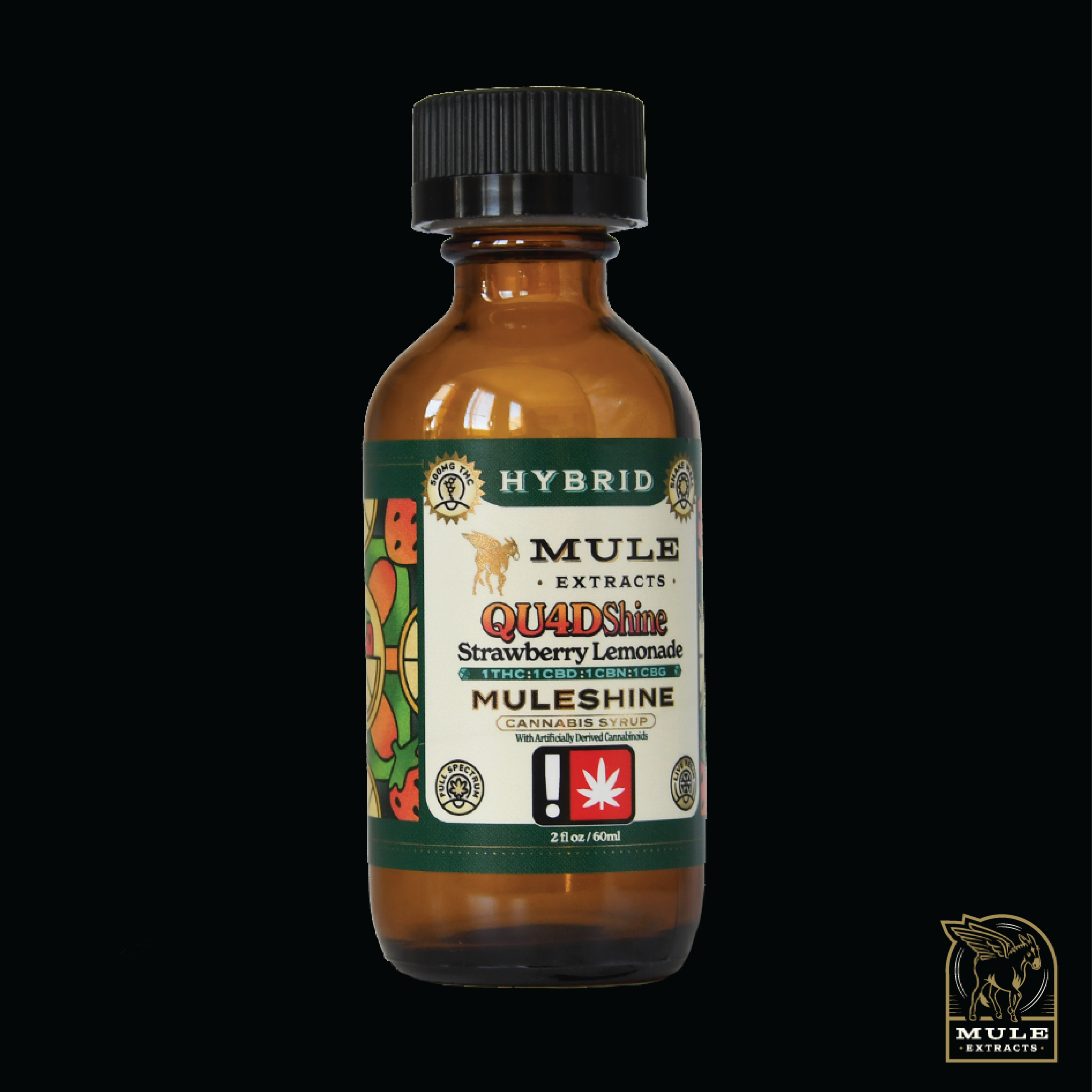 Mule Extracts: 1 Quadshine Syrup