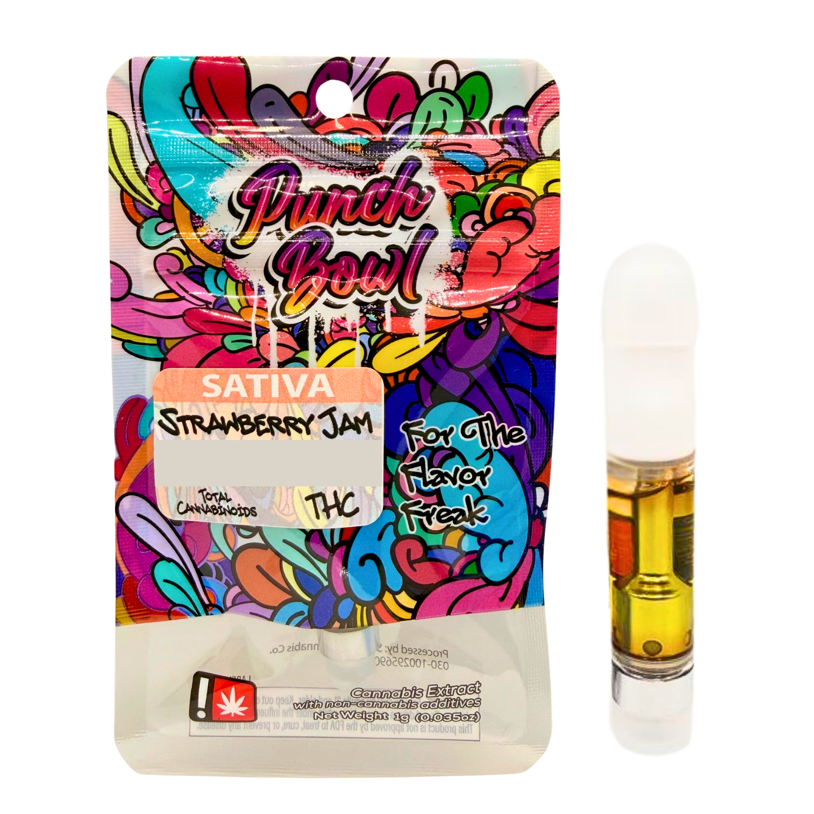 Self Made Cannabis Co.: Punch Bowl - Strawberry