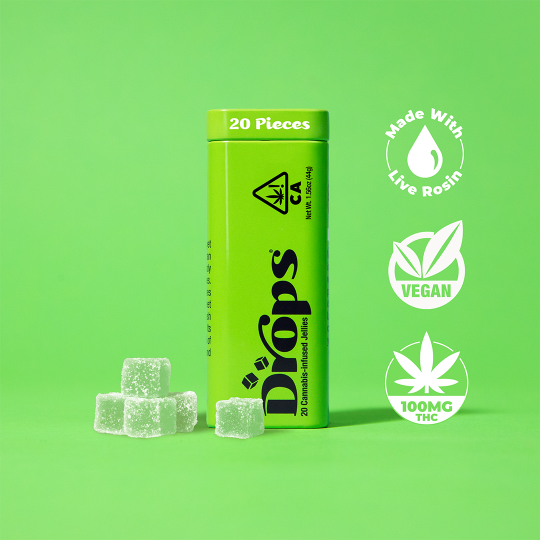 Drops: Lime Balanced Jellies /