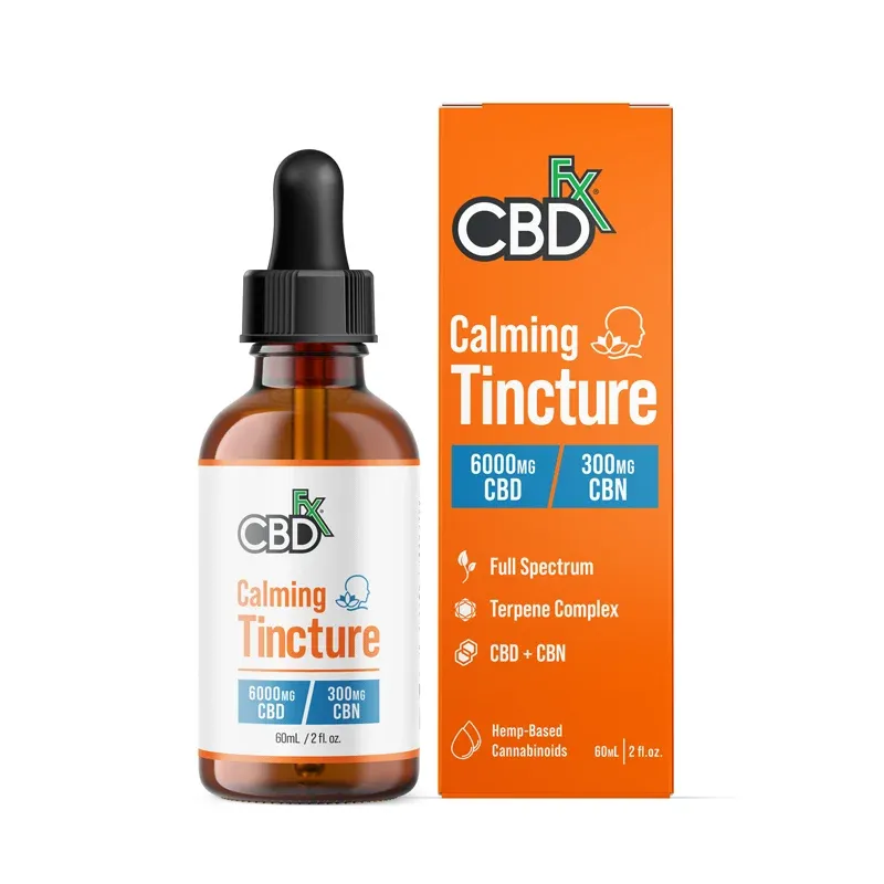 CBDfx: CBD + CBN Oil Calming Tincture (500-6000mg) | Leafly