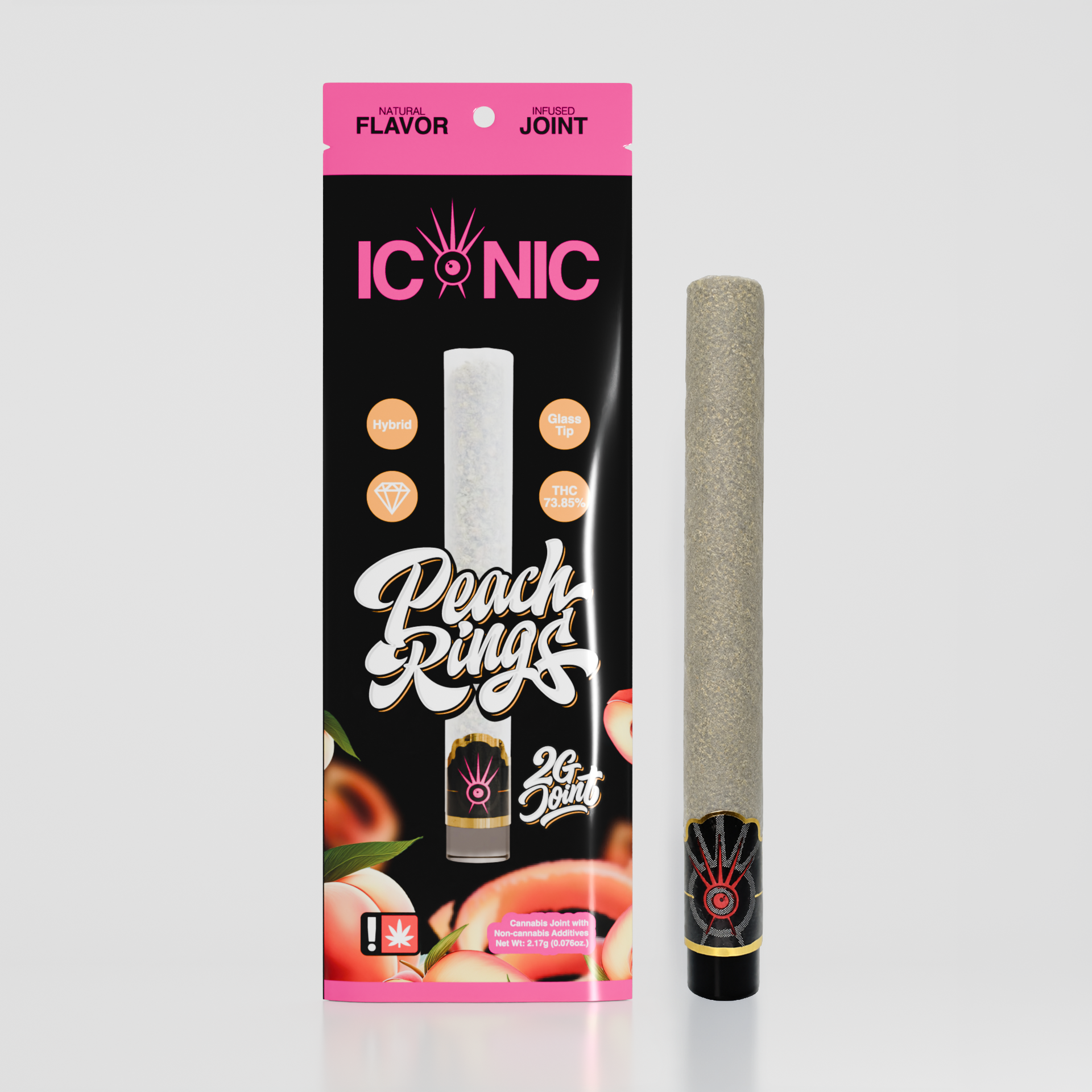Iconic: Peach Ringz