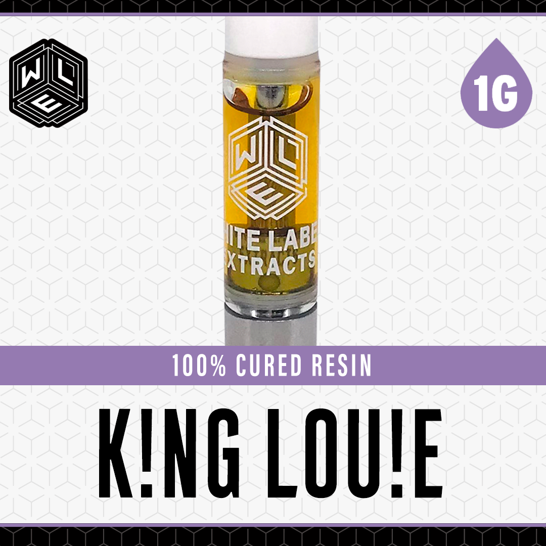 White Label Extracts: King Louie 100% Cured Resin Cartridge