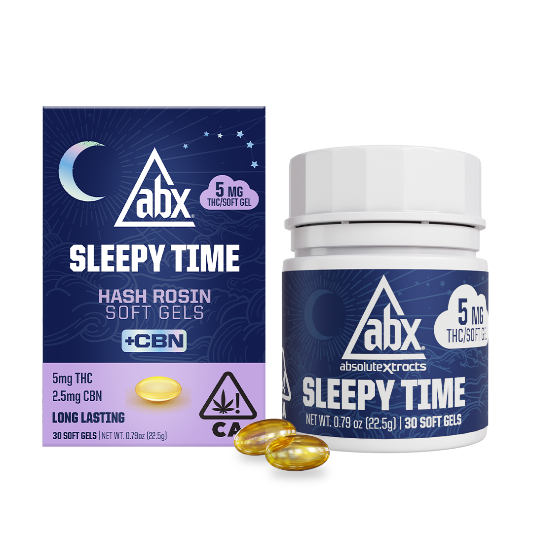 ABX AbsoluteXtracts: 30pk 5mg CBN Solventless Abx Soft Gels