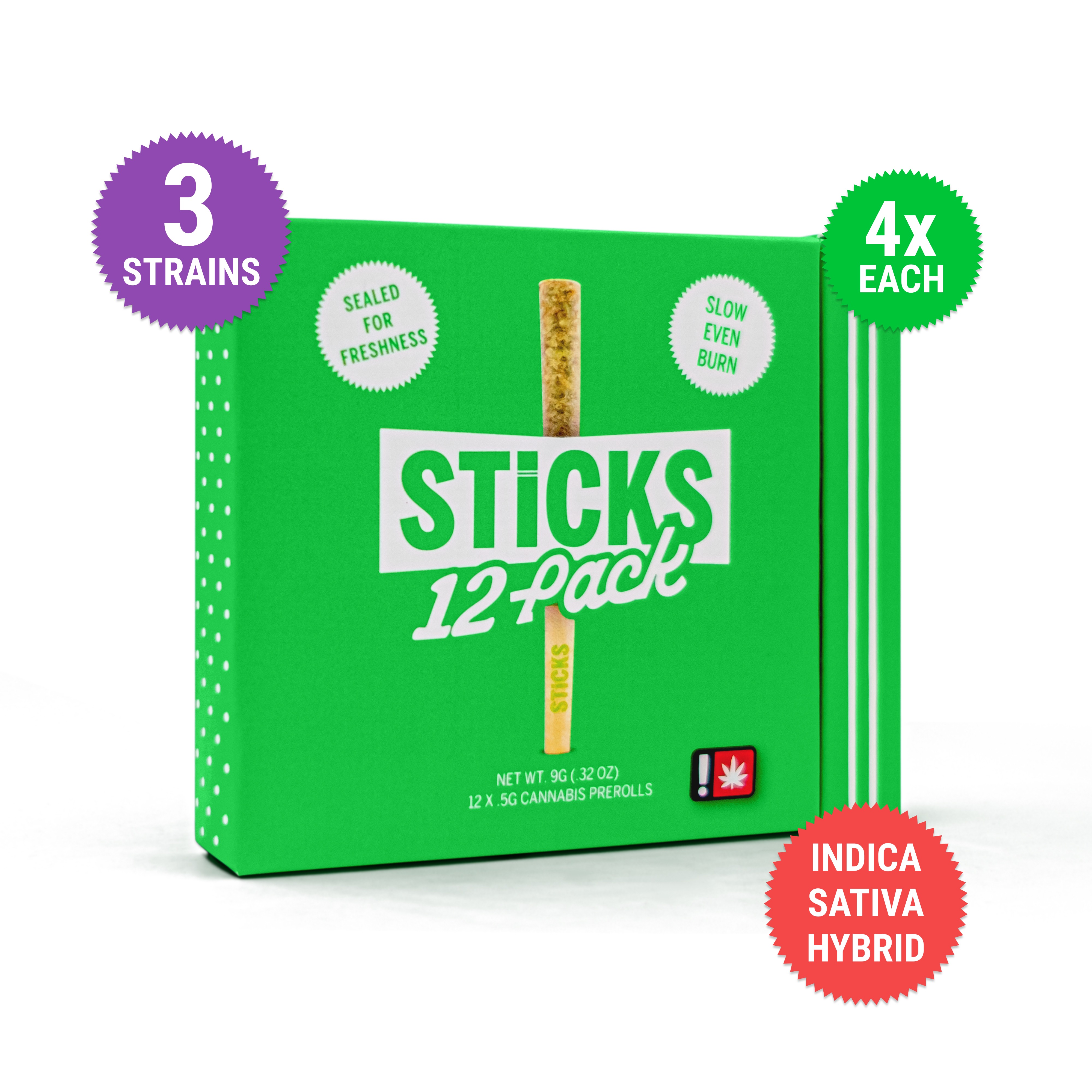 Sticks 12Pk #1 $24