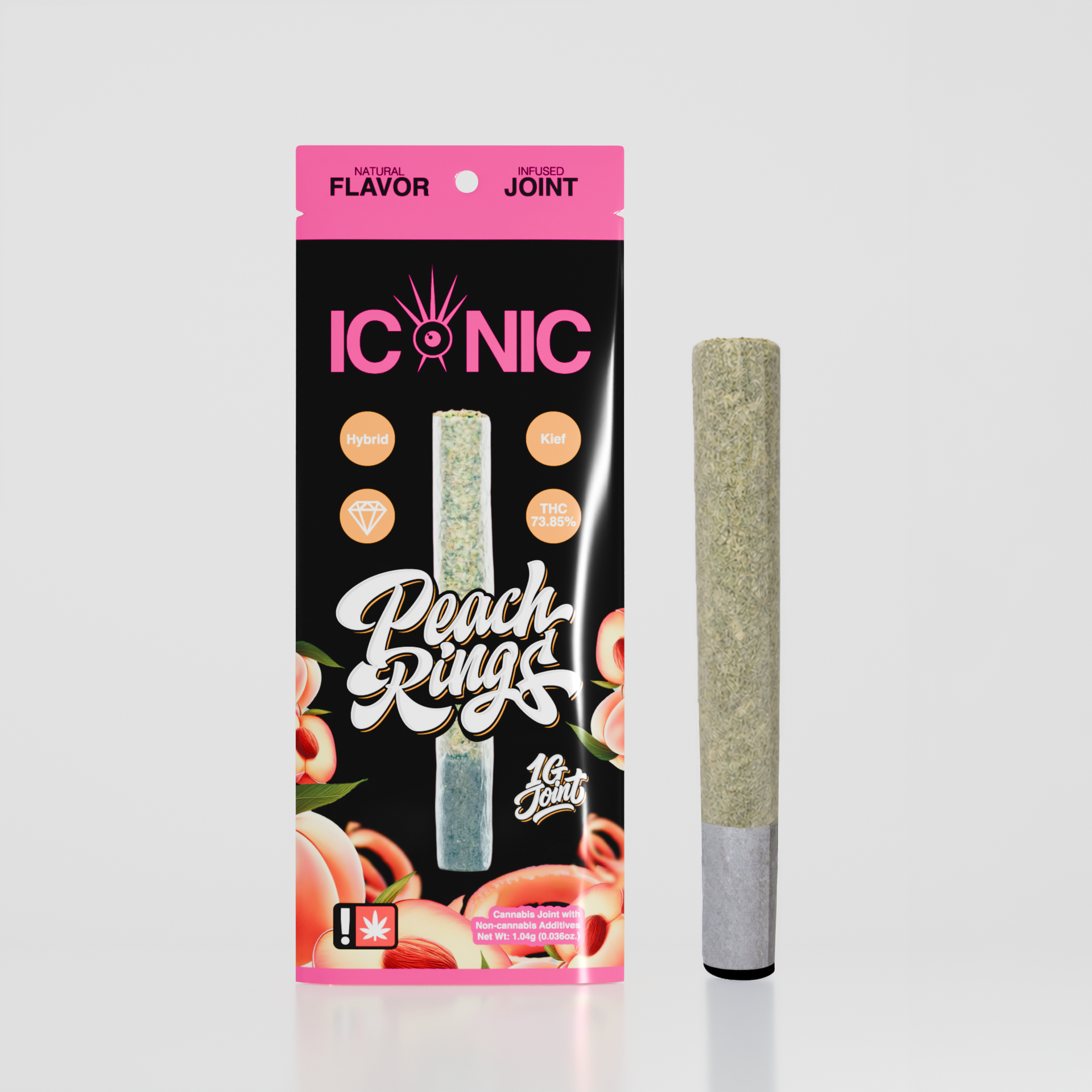Iconic: Peach Ringz