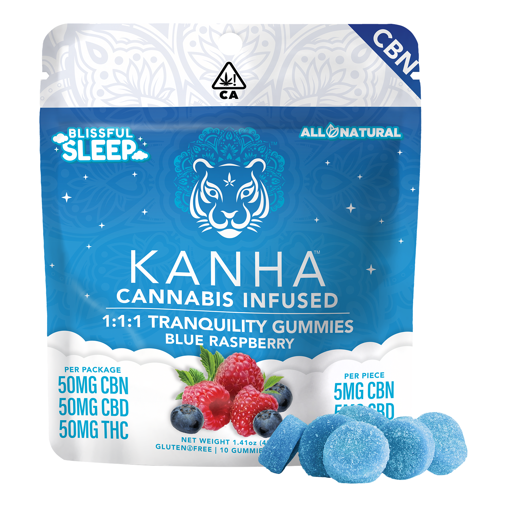 KANHA — Tranquility Blue Raspberry