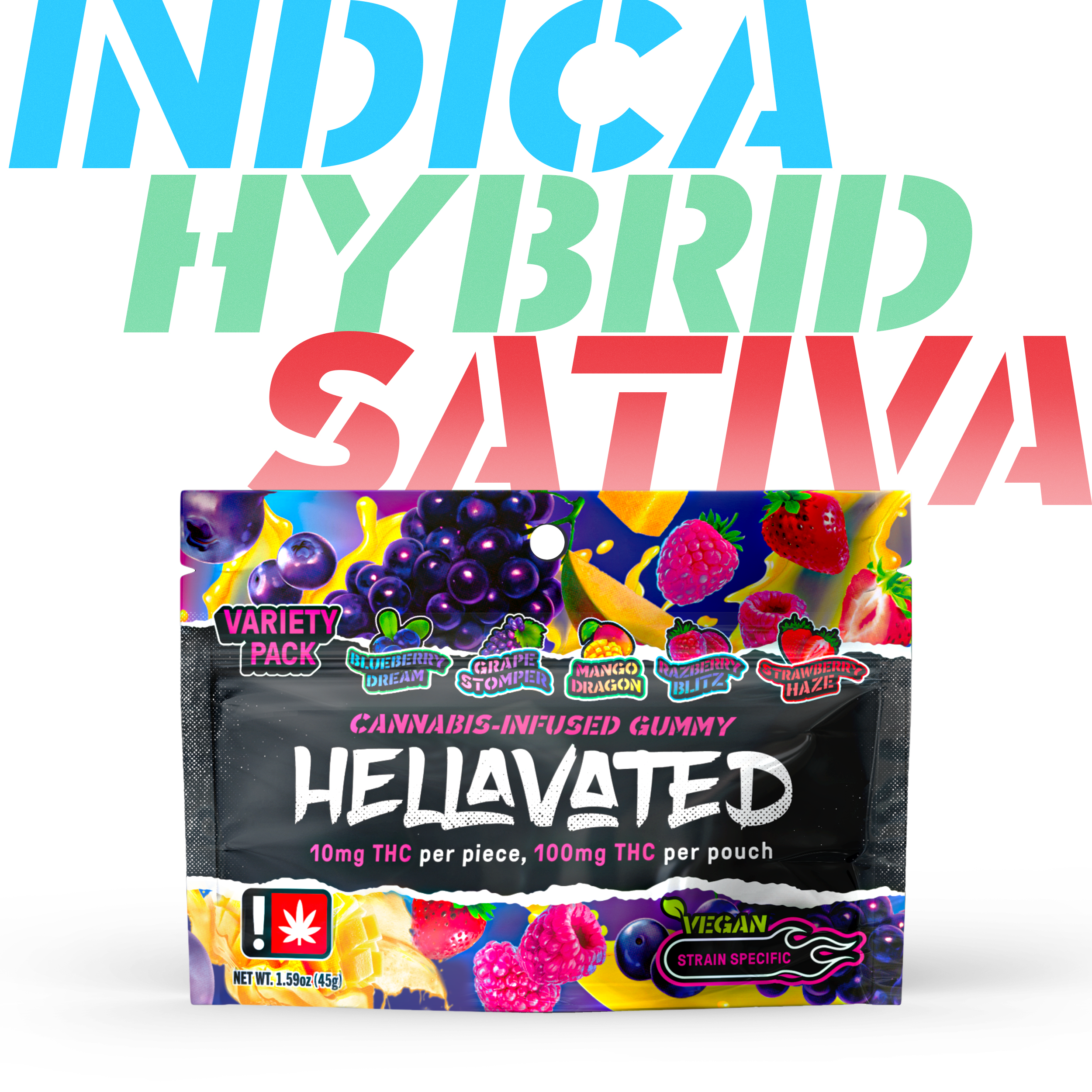Hellavated: Gummiez - - Original Variety
