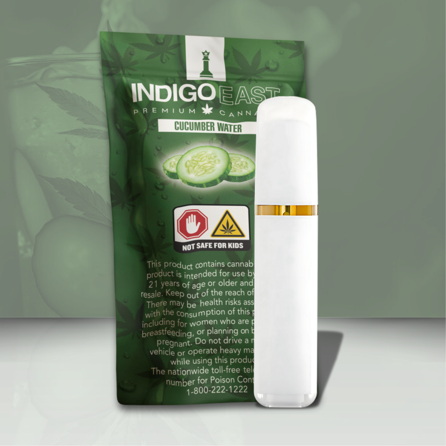 elf bar vape uk Aloe Cucumber Aroma King Gem 600 Disposable main image 0