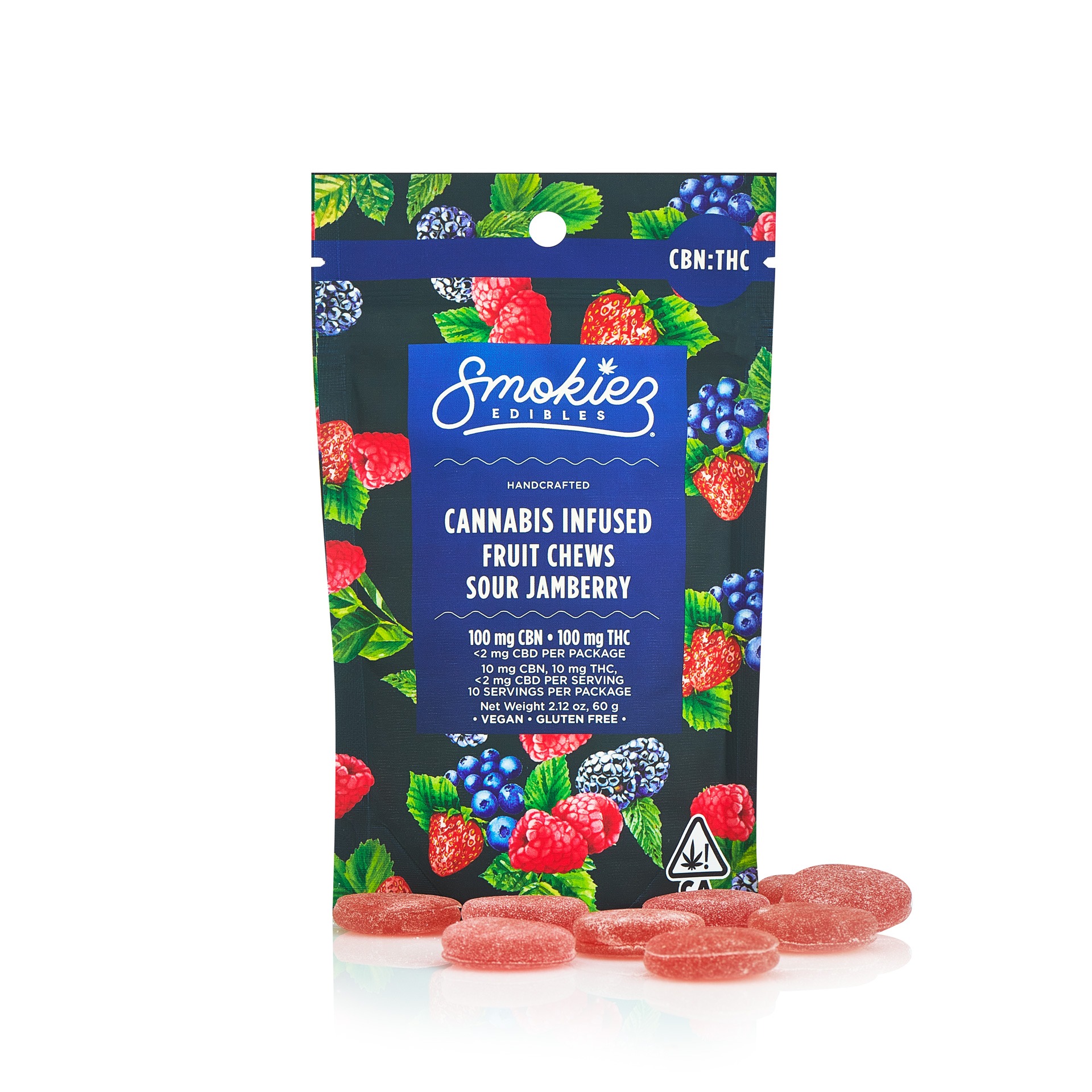 Smokiez Edibles: Sour Jamberry Fruit Chews - Smokiez
