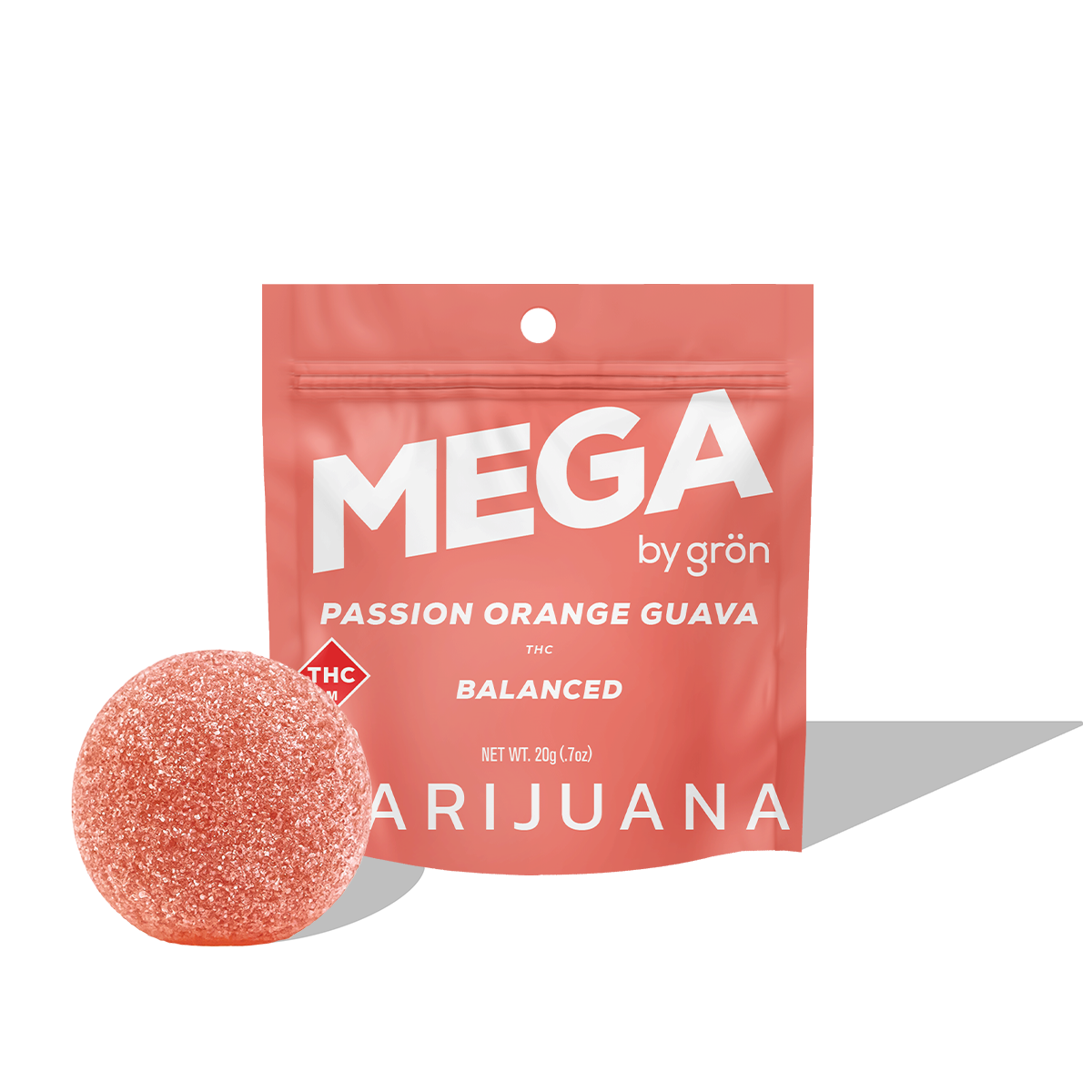 Grön: Gron - Passionfruit Orange Guava Mega Pearl