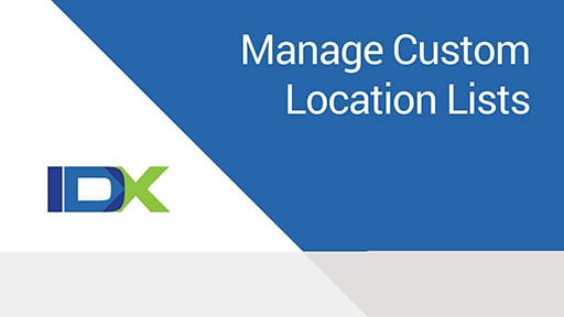 Custom Locations