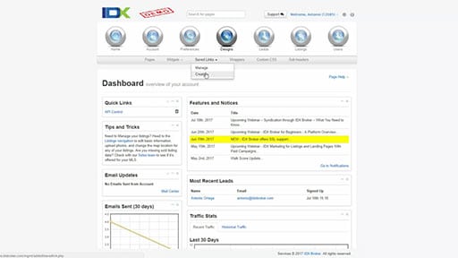 Basic Saved Links