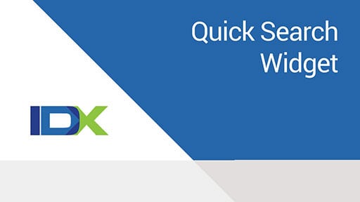 Quick Search Widget