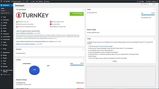 Menus Admin Overview