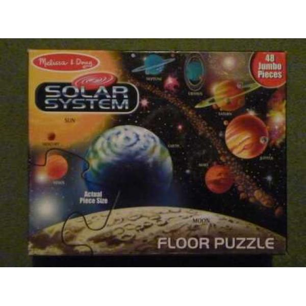 Borrow Solar System Floor Puzzle