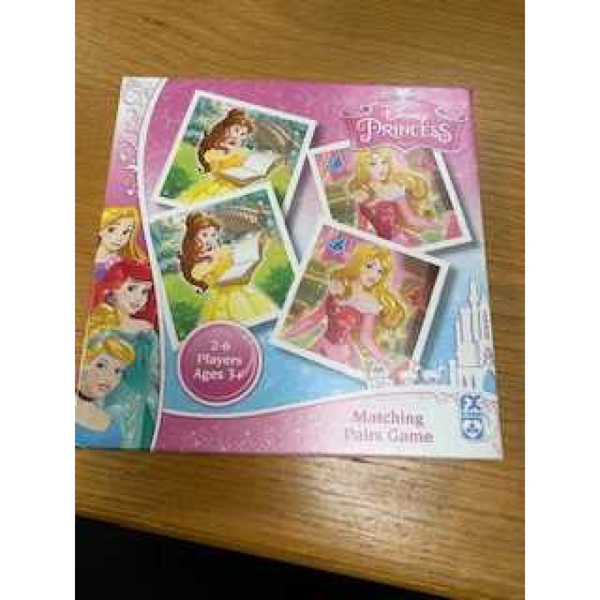 Disney Princess Matching Pairs Game