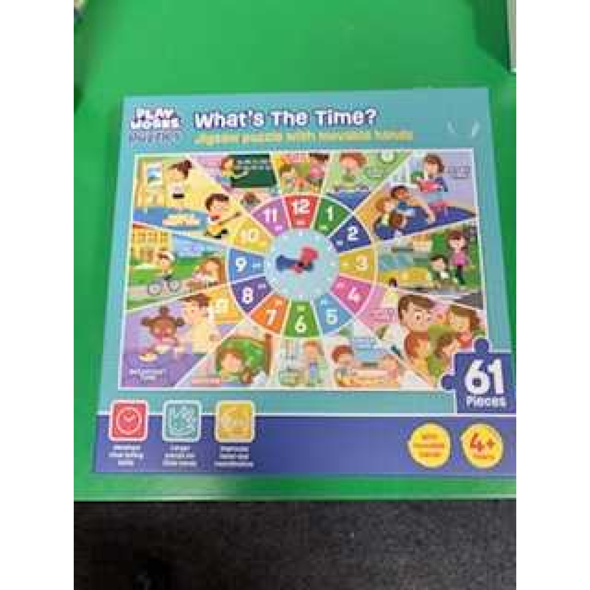 What's the Time Jigsaw 61 pieces