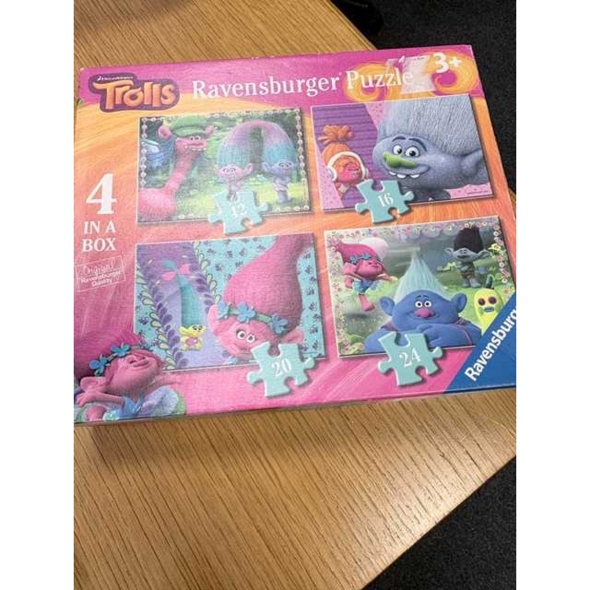 Trolls Jigsaw 4 in a box