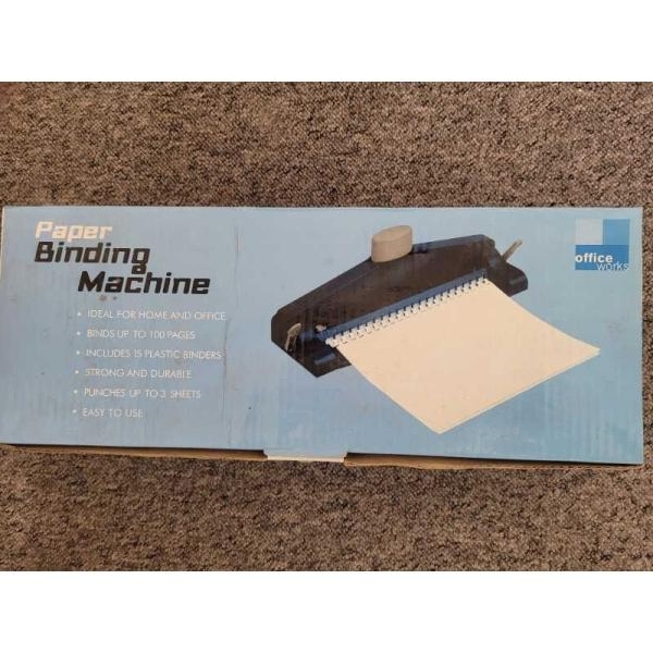 Paper Binding Machine