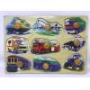 Knob Puzzle: Vehicles