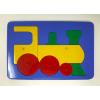 Plastic Peg Puzzle: Choo Choo Train