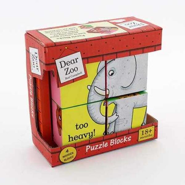 Dear Zoo Wooden Puzzle Blocks