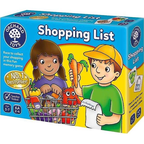 Shopping List Game, Educational Matching & Memory Game, Educational Game for Kids, Children age 3-7, Educational Toy