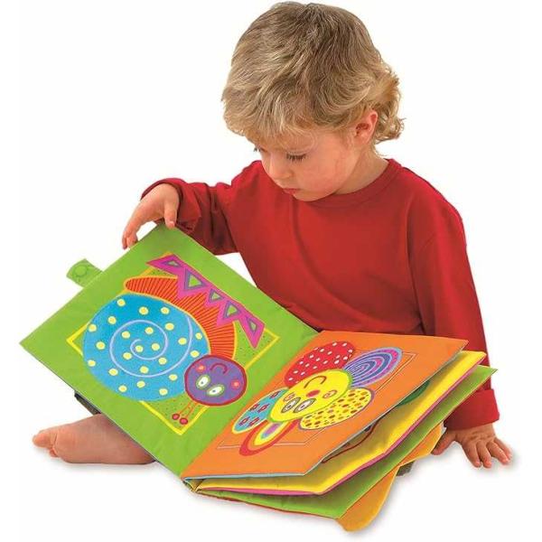 Giant Soft Book, Baby Sensory Toys, Ages 3 Months Plus
