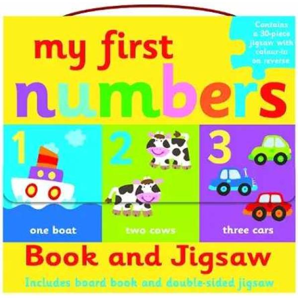 My First Numbers- Book and Jigsaw Puzzle Set
