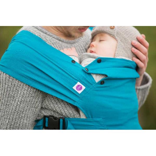 Borrow Izmi baby carrier teal