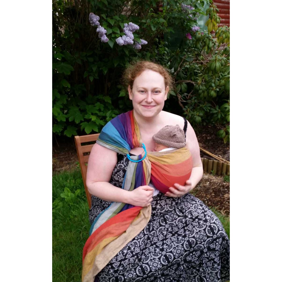 Girasol Earthy Rainbow Ring Sling
