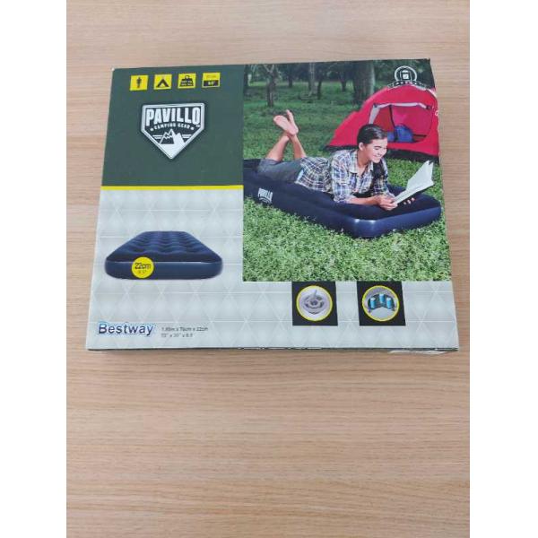 Borrow Air Bed (One person) with Electric Air Pump 12v